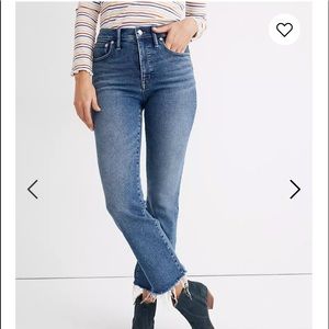 Madewell Cali Demi-Boots Jeans in Fleetwood Wash